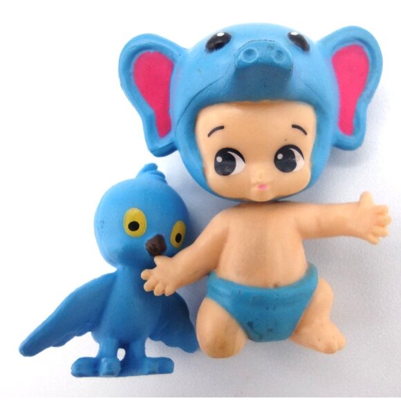 Twozies Pets Moose Toys Birds Snake Panda Bear Elephant Mini Figures Lot of 3 - Picture 7 of 9